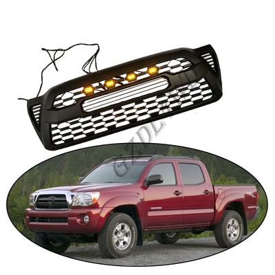 Plastic LED Front Grill Mesh Suit Toyota Tacoma 2005-2011 Pickup Truck