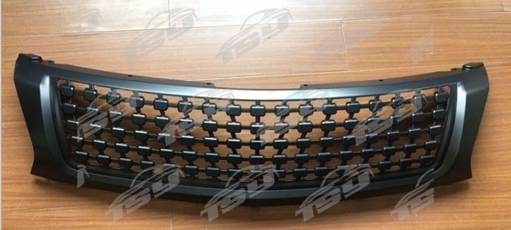 Matte Black Front Grill Mesh For Mitsubishi Triton L200 2015-2018