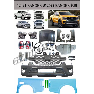 GZDL4WD Facelift Body Kit For Ranger T6 T7 T8 Upgrade To T9 Wildtrak Upgrade Conversion Kit