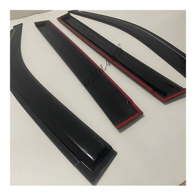 Purple Horn Car Window Visor Deflectors Vent Sun Rain Guard For Landcruiser 2018-2019 Lc200 Accessories