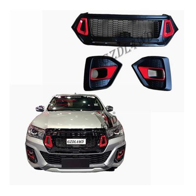 Purple Horn 4x4 Toyota Hilux Revo Rocco Front Grille Replacement 2018